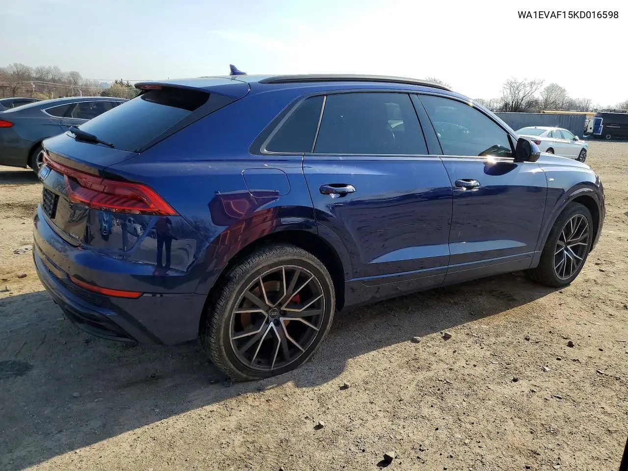 2019 Audi Q8 Premium Plus S-Line VIN: WA1EVAF15KD016598 Lot: 47676546