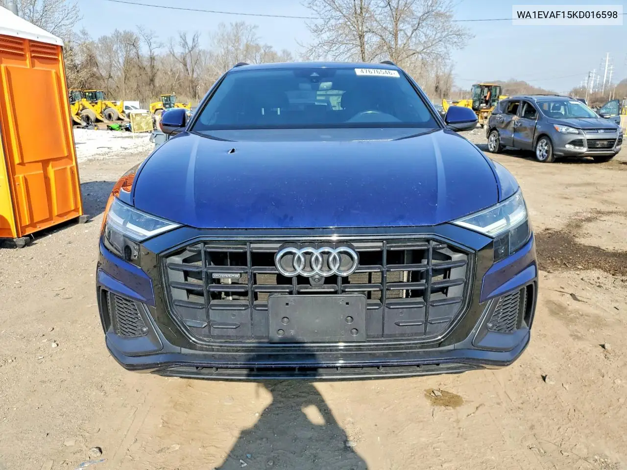 2019 Audi Q8 Premium Plus S-Line VIN: WA1EVAF15KD016598 Lot: 47676546