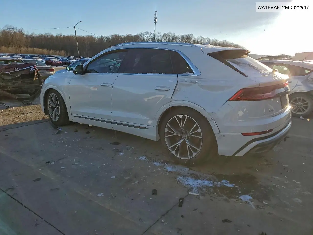 WA1FVAF12MD022947 2021 Audi Q8 Prestige S-Line