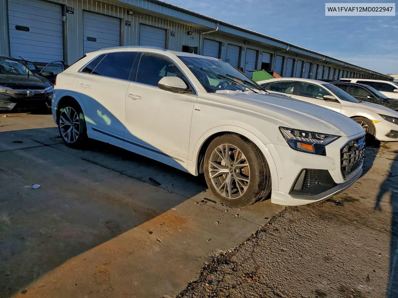 WA1FVAF12MD022947 2021 Audi Q8 Prestige S-Line
