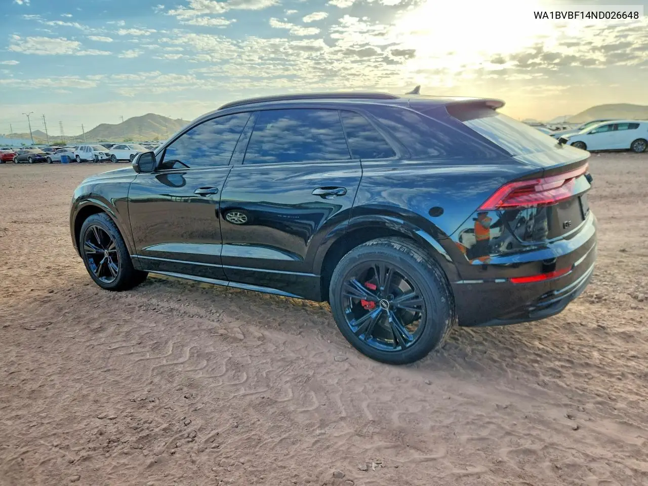 2022 Audi Q8 Premium Plus VIN: WA1BVBF14ND026648 Lot: 53126996