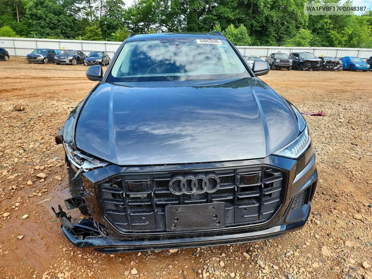2023 Audi Q8 Prestige S-Line VIN: WA1FVBF17PD048387 Lot: 54863696