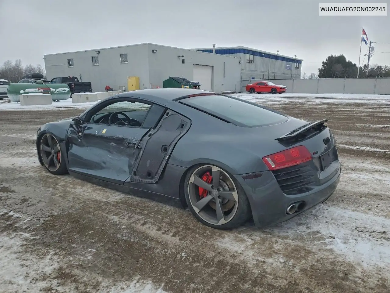 WUADUAFG2CN002245 2012 Audi R8 4.2 Quattro