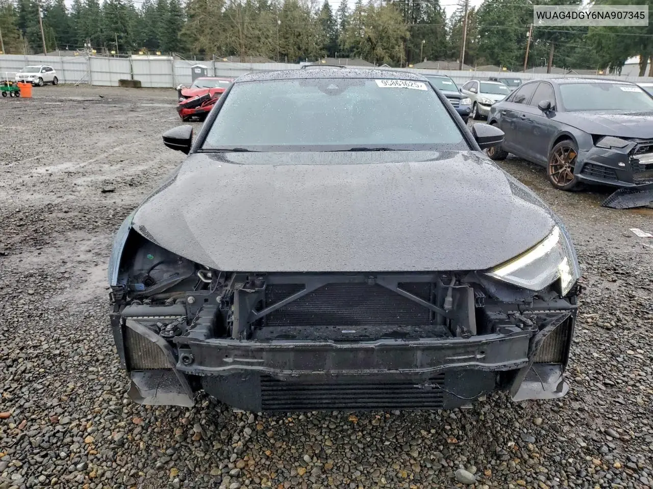 WUAG4DGY6NA907345 2022 Audi Rs3
