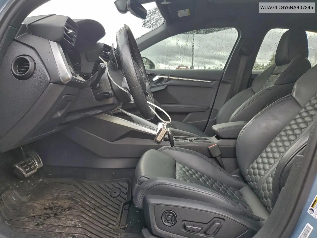 WUAG4DGY6NA907345 2022 Audi Rs3