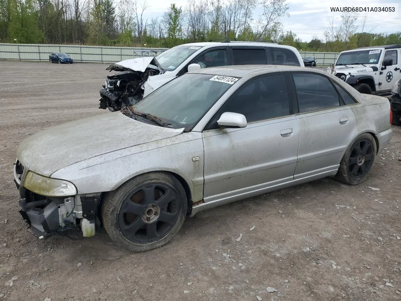 WAURD68D41A034053 2001 Audi S4 2.7 Quattro