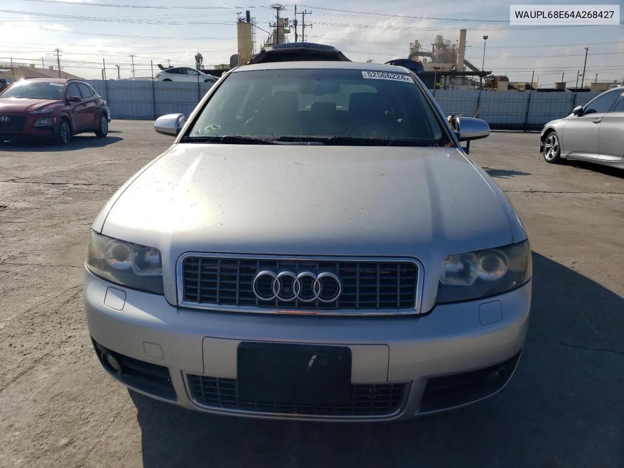 2004 Audi S4 VIN: WAUPL68E64A268427 Lot: 52566224