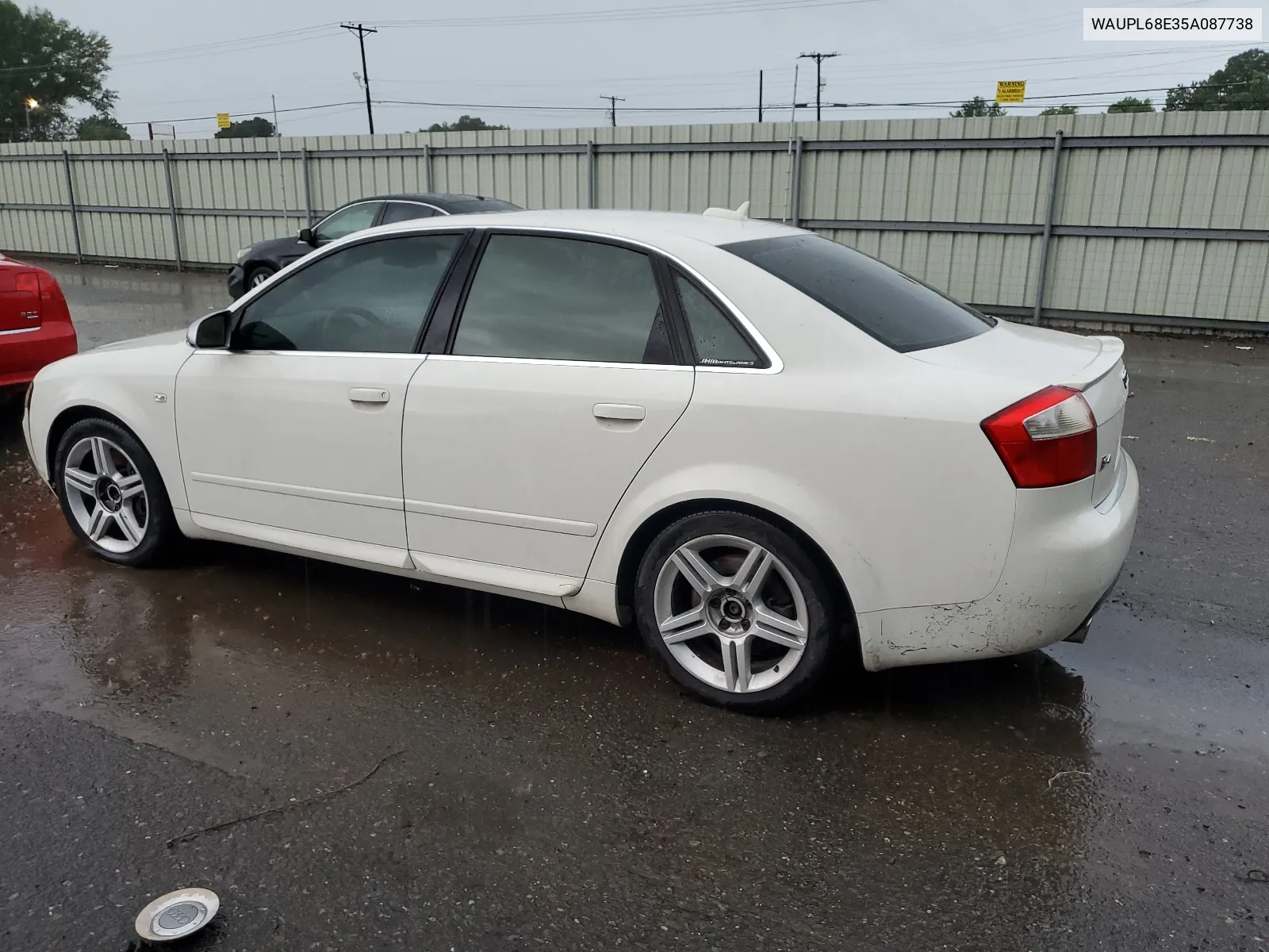 2005 Audi S4 VIN: WAUPL68E35A087738 Lot: 57615924