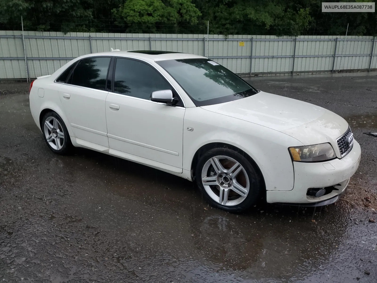 2005 Audi S4 VIN: WAUPL68E35A087738 Lot: 57615924