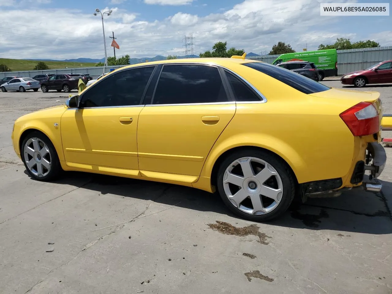 WAUPL68E95A026085 2005 Audi S4