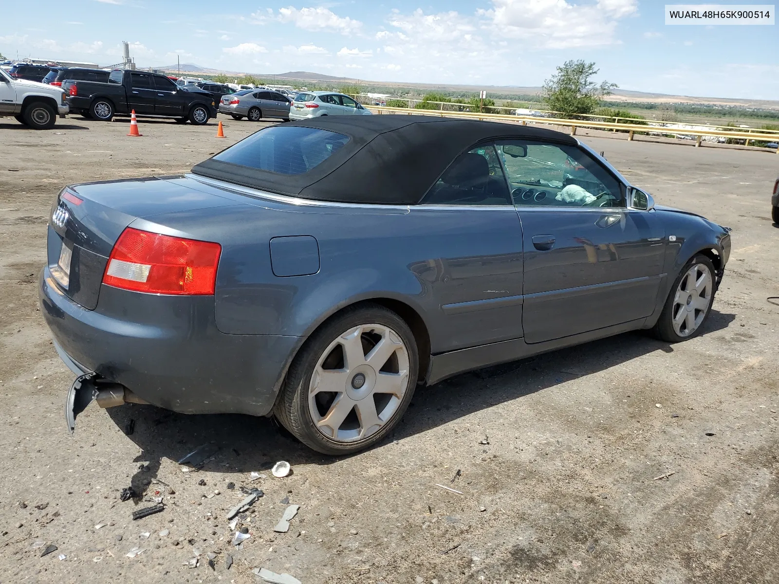 2005 Audi S4 Quattro Cabriolet VIN: WUARL48H65K900514 Lot: 61339604