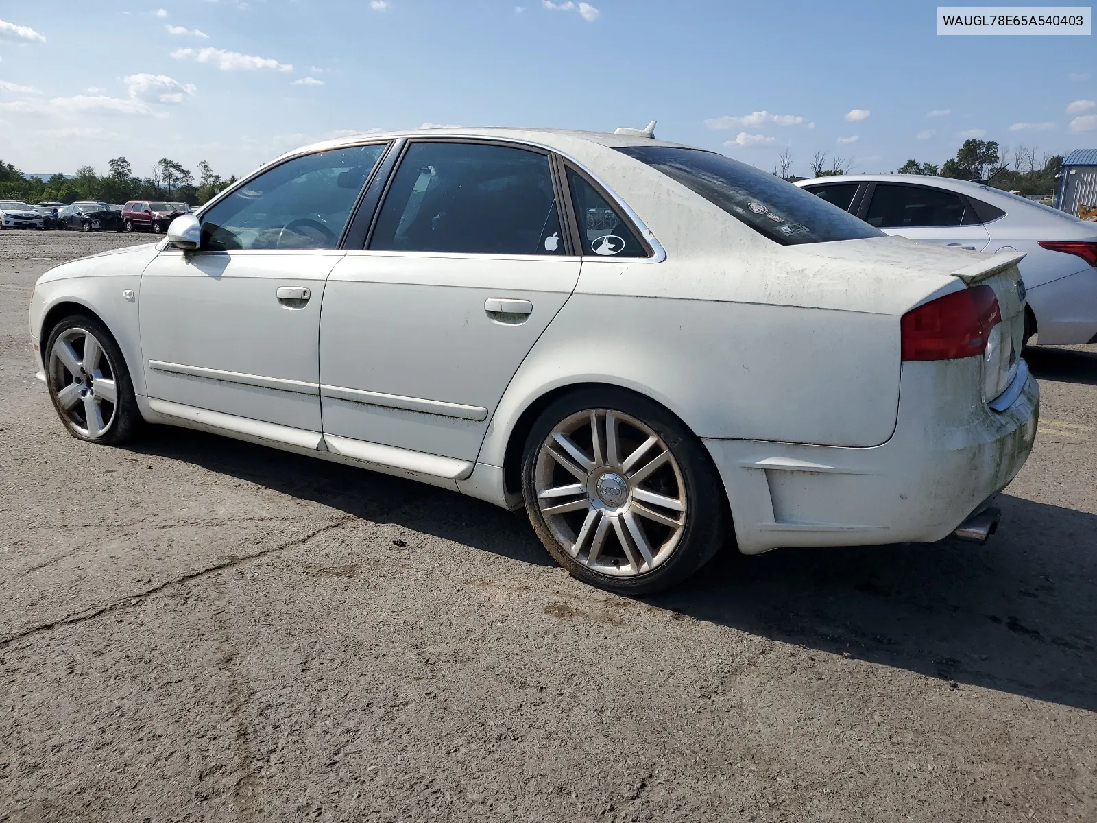 WAUGL78E65A540403 2005 Audi New S4 Quattro