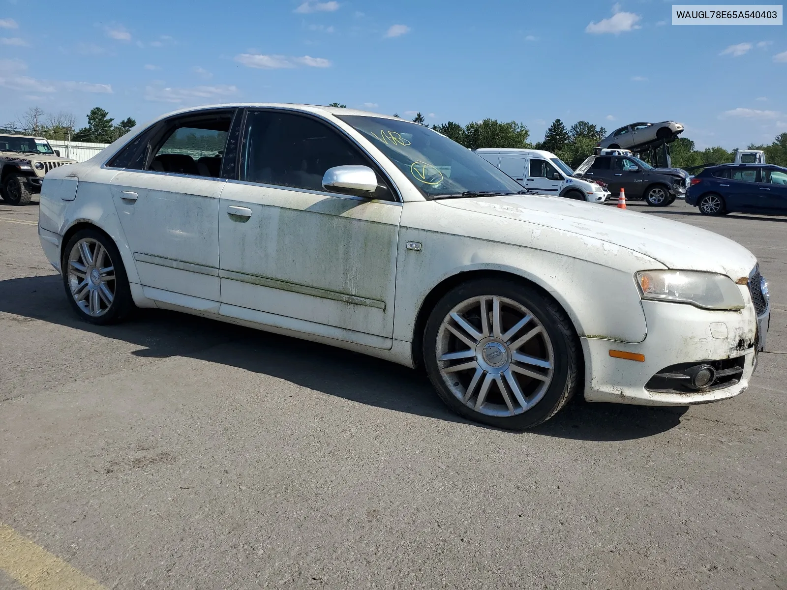 2005 Audi New S4 Quattro VIN: WAUGL78E65A540403 Lot: 68891784