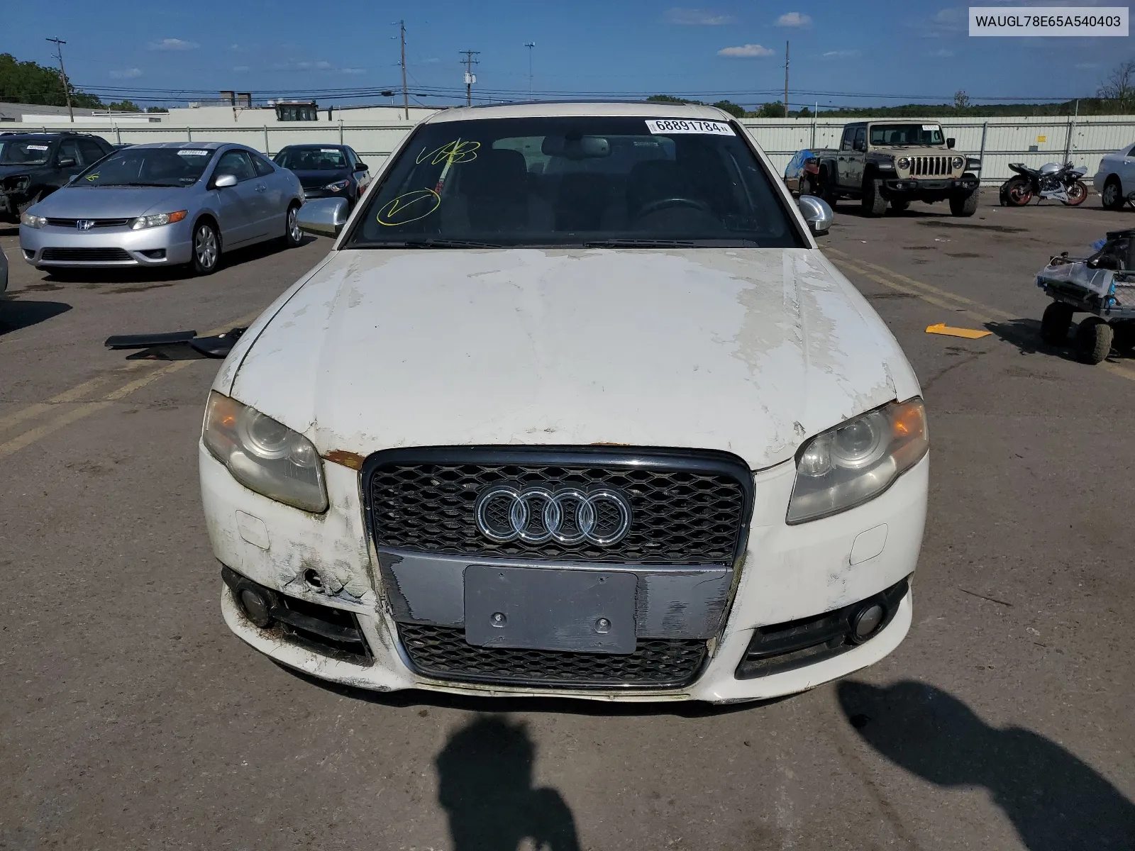 WAUGL78E65A540403 2005 Audi New S4 Quattro