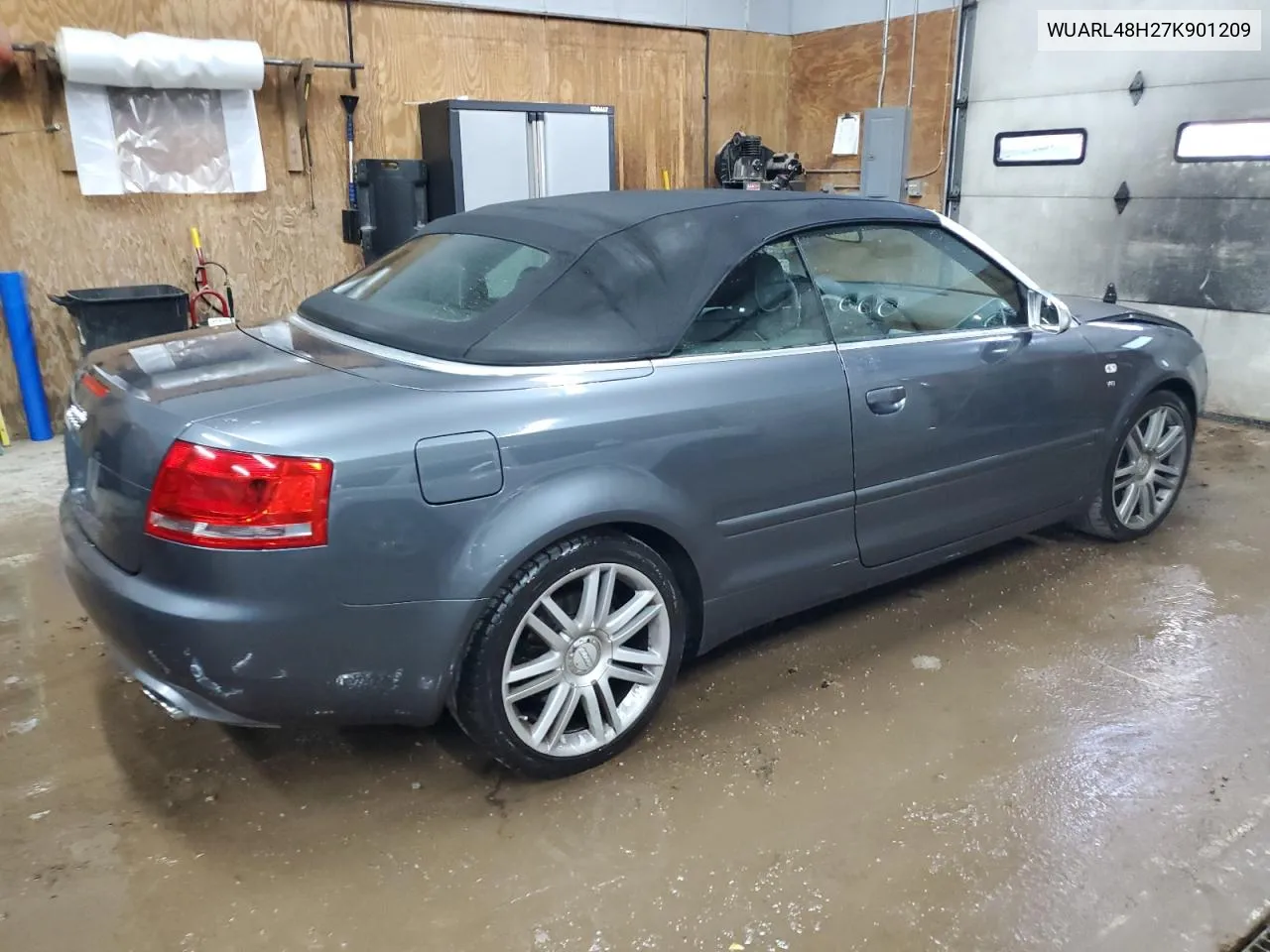 WUARL48H27K901209 2007 Audi S4 Quattro Cabriolet