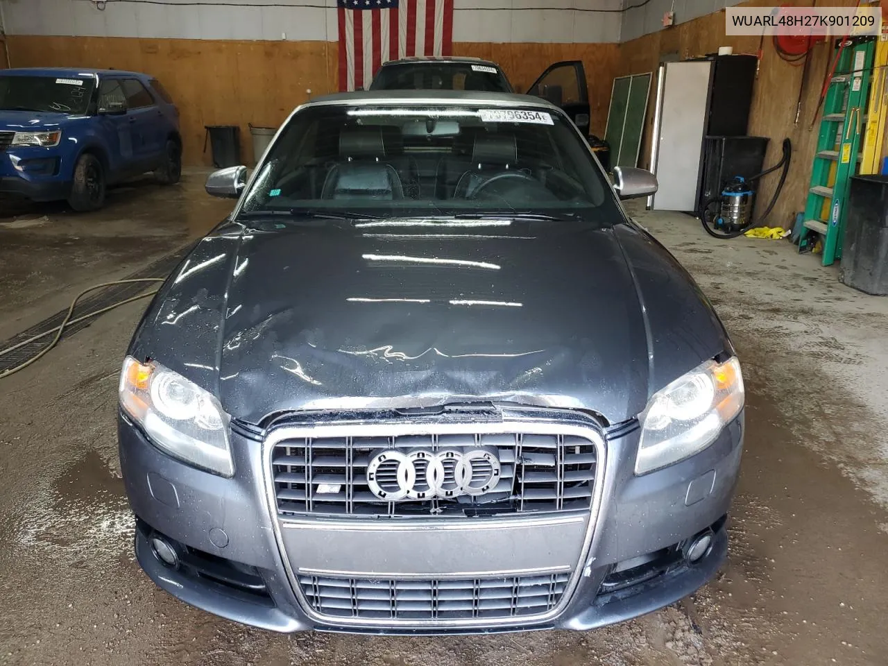 WUARL48H27K901209 2007 Audi S4 Quattro Cabriolet