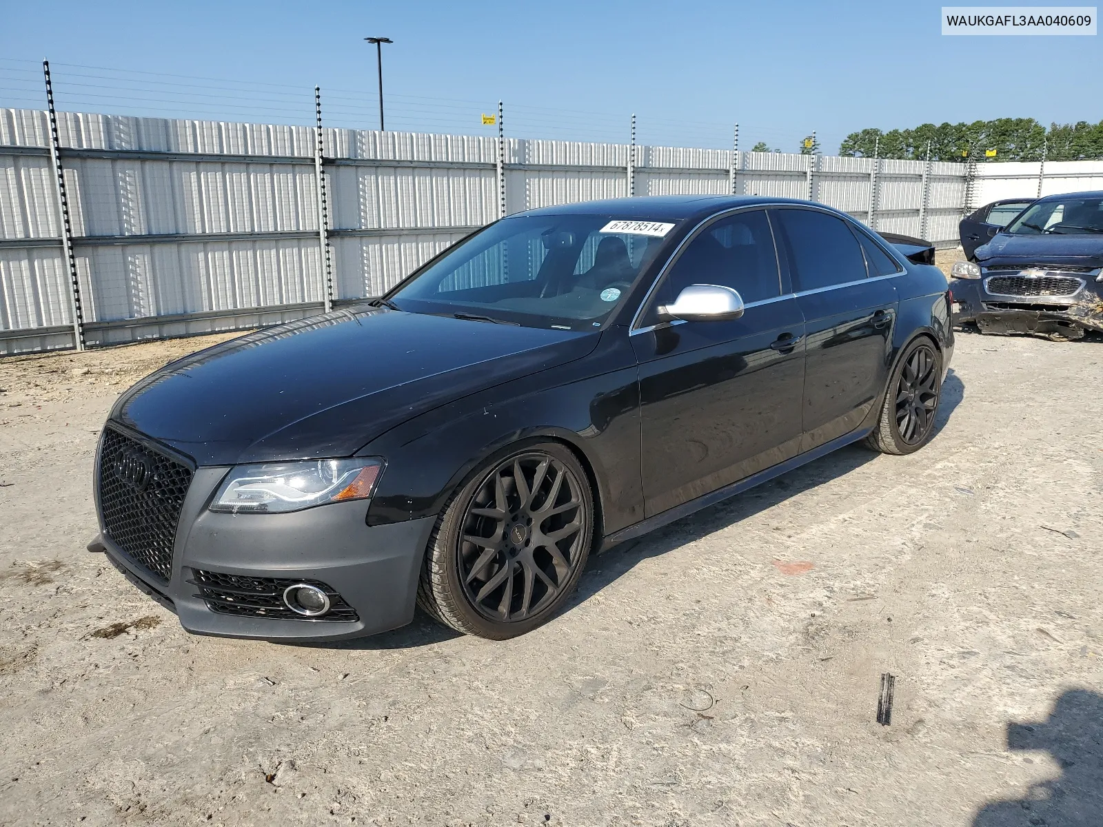 2010 Audi S4 Prestige VIN: WAUKGAFL3AA040609 Lot: 67878514