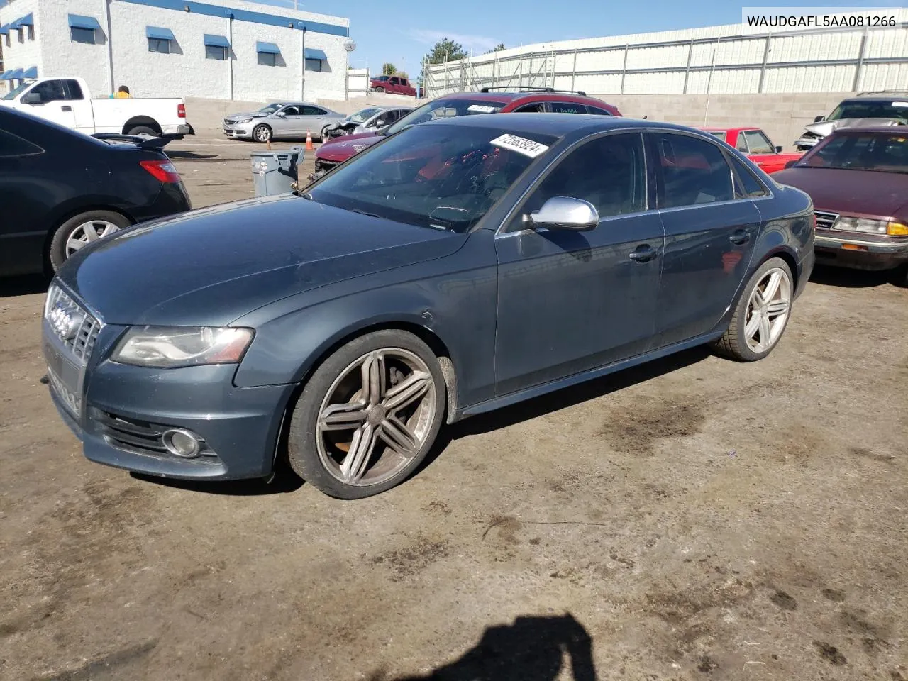 WAUDGAFL5AA081266 2010 Audi S4 Premium Plus