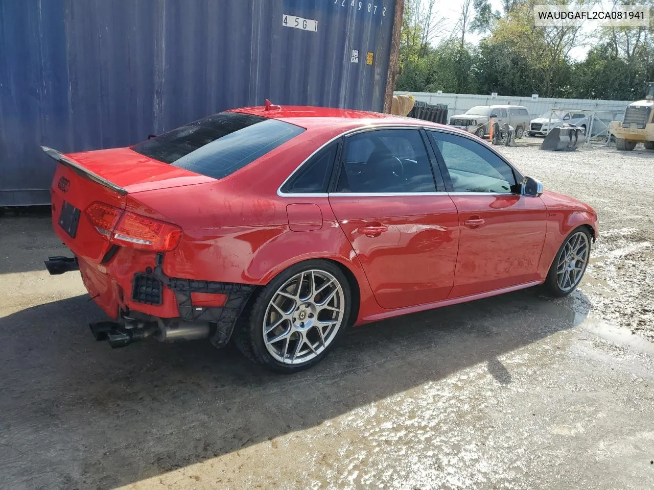 WAUDGAFL2CA081941 2012 Audi S4 Premium Plus