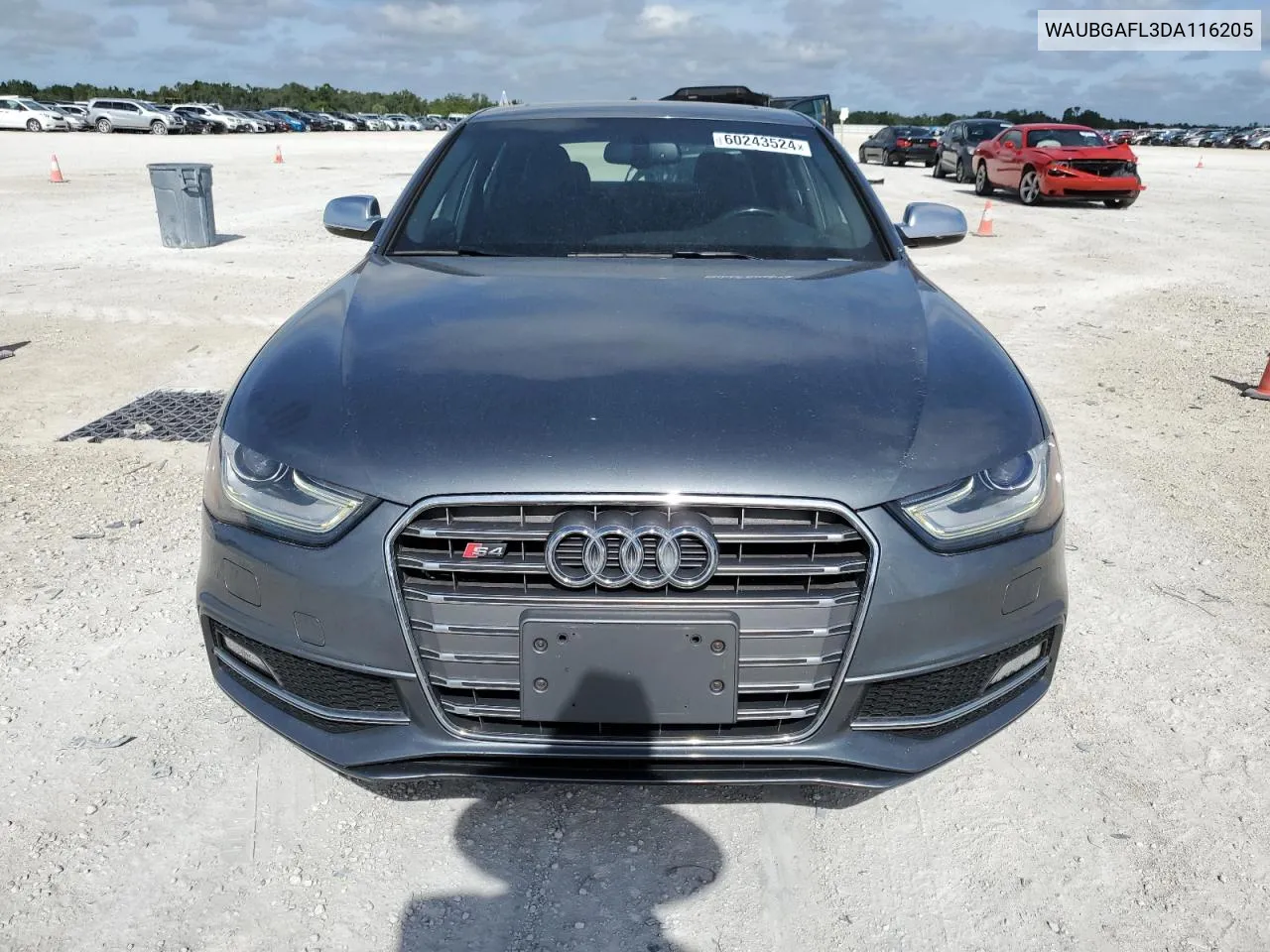 2013 Audi S4 Premium Plus VIN: WAUBGAFL3DA116205 Lot: 60243524