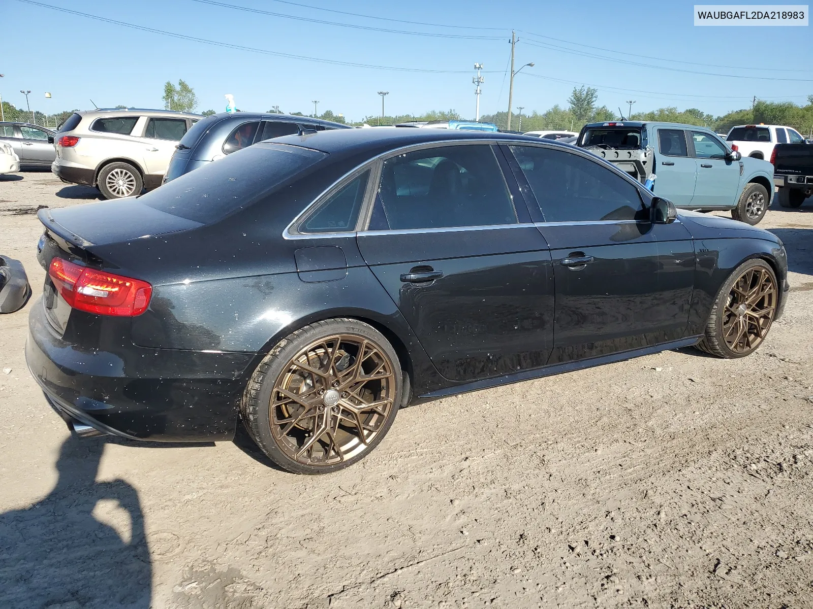 2013 Audi S4 Premium Plus VIN: WAUBGAFL2DA218983 Lot: 63500134