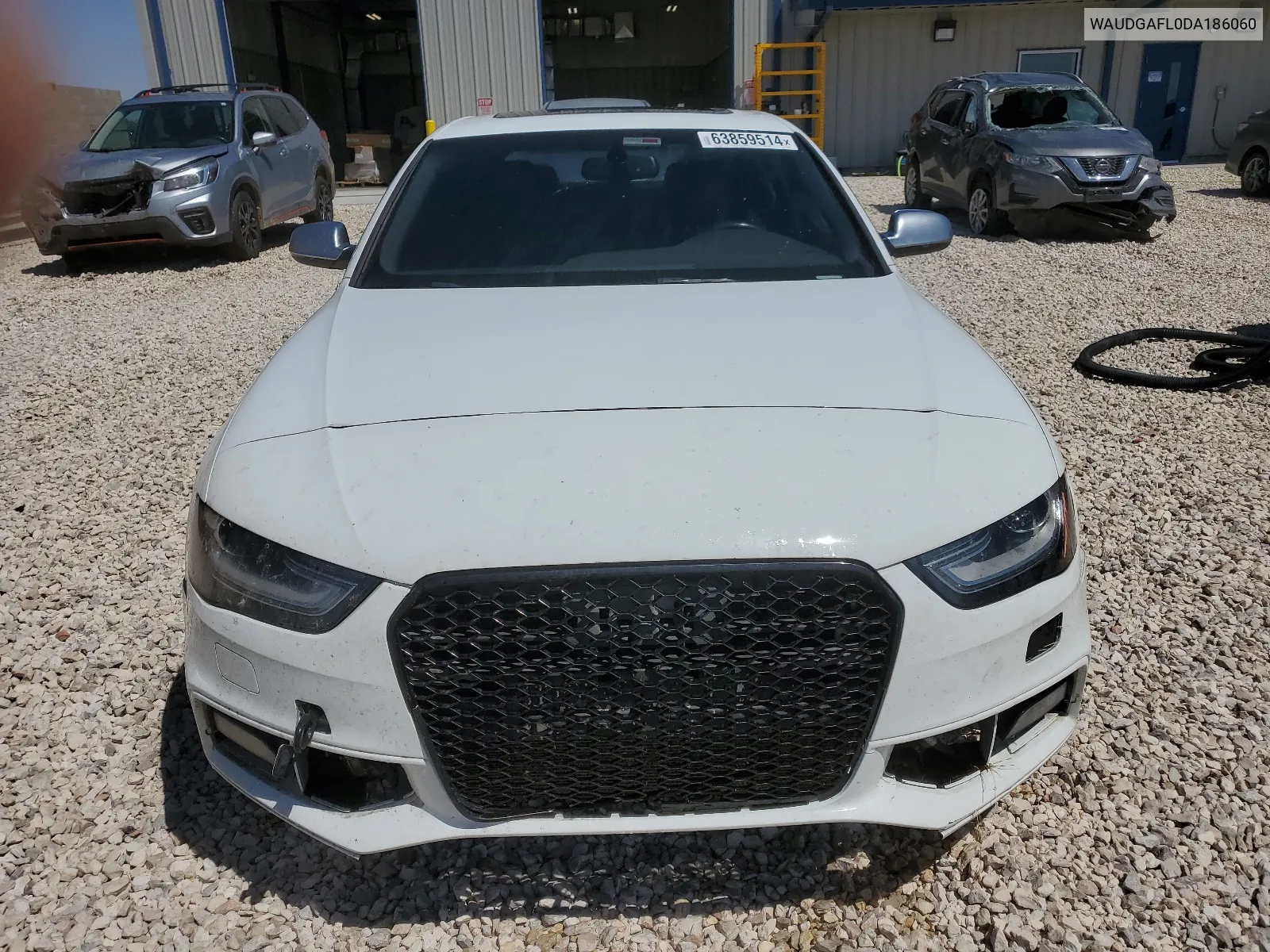 2013 Audi S4 Premium Plus VIN: WAUDGAFL0DA186060 Lot: 63859514