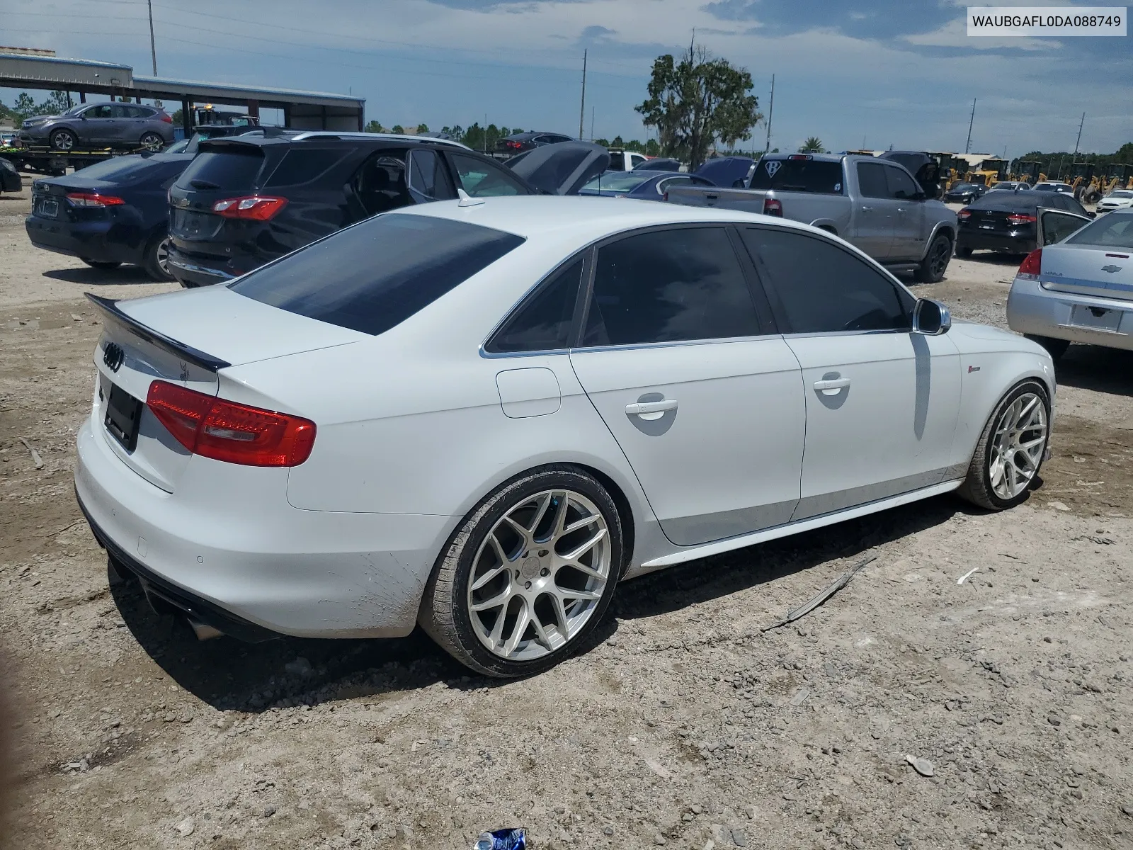 WAUBGAFL0DA088749 2013 Audi S4 Premium Plus