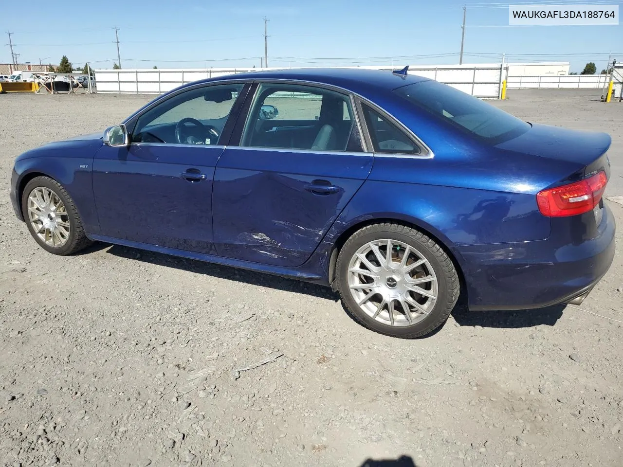 WAUKGAFL3DA188764 2013 Audi S4 Prestige