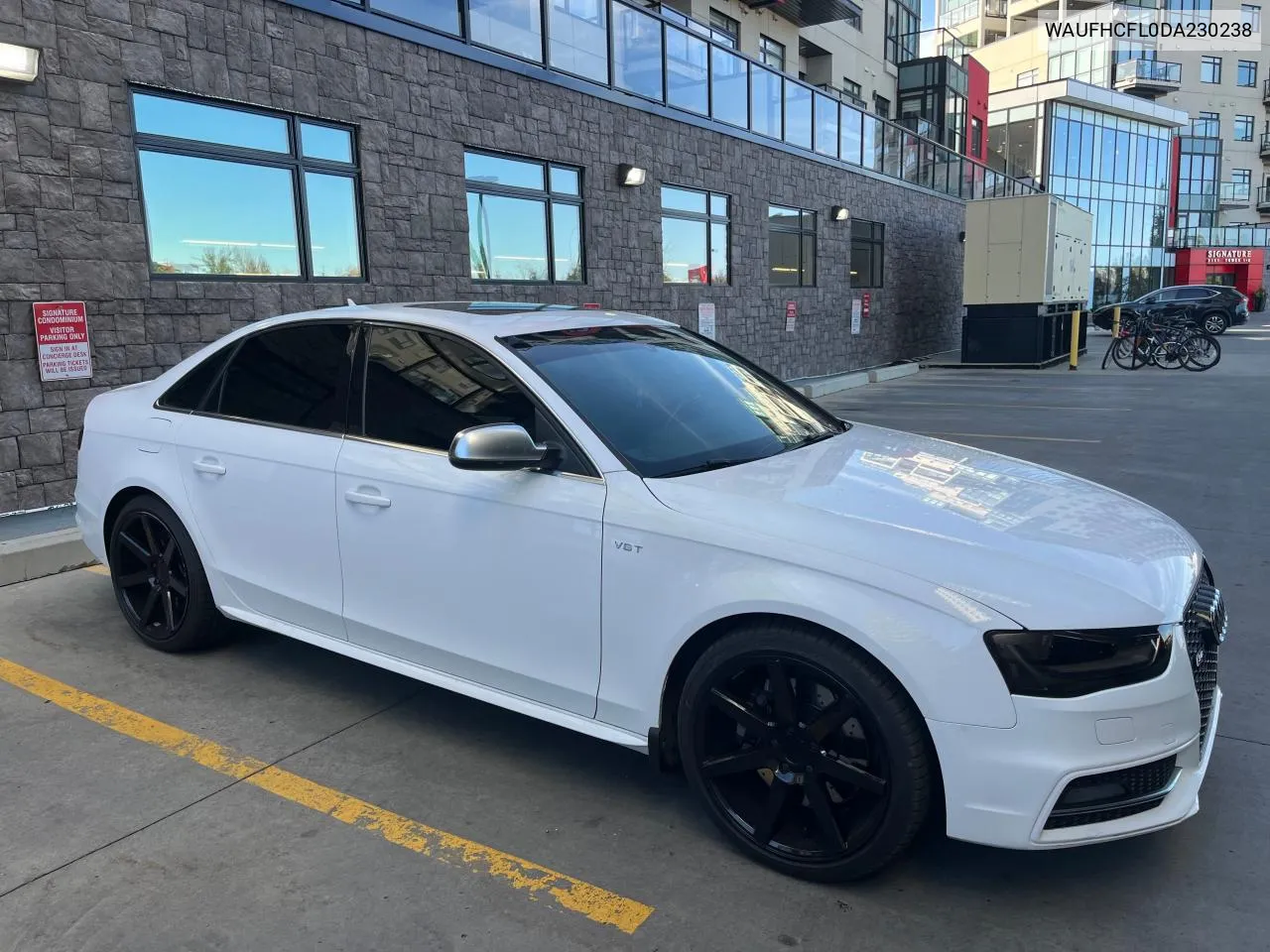 WAUFHCFL0DA230238 2013 Audi S4 Premium