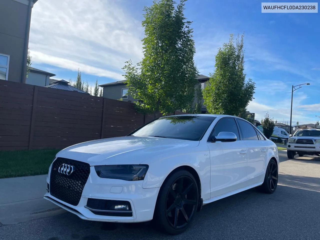 WAUFHCFL0DA230238 2013 Audi S4 Premium