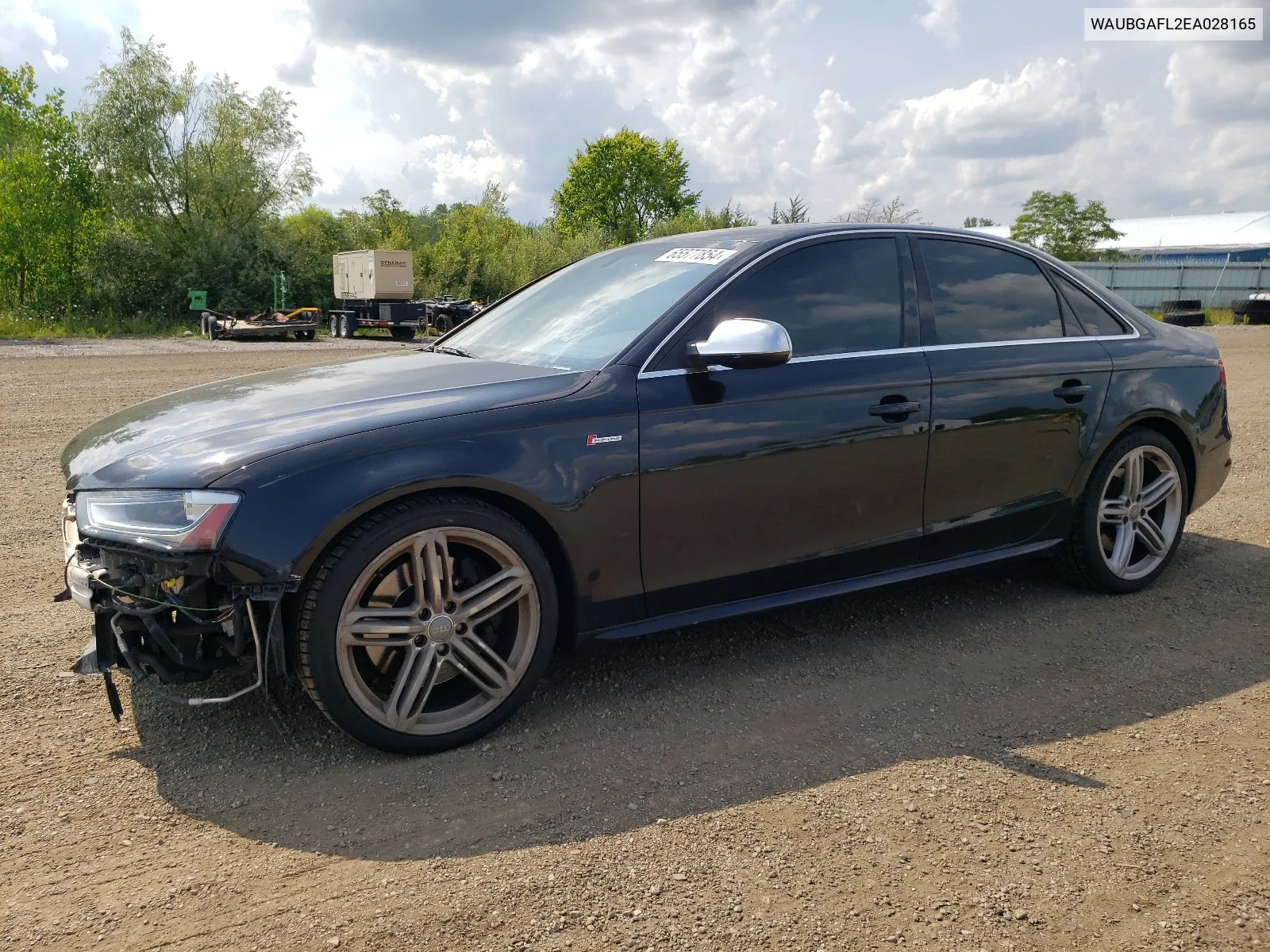 2014 Audi S4 Premium Plus VIN: WAUBGAFL2EA028165 Lot: 65577854