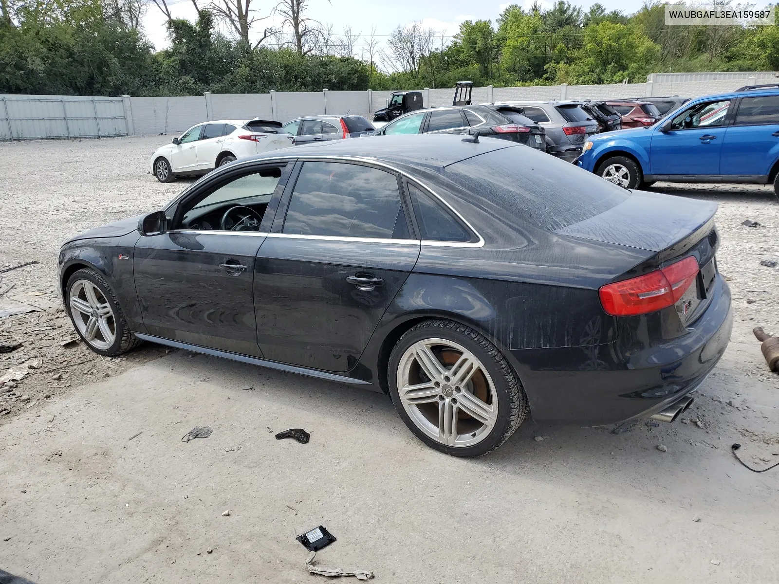 2014 Audi S4 Premium Plus VIN: WAUBGAFL3EA159587 Lot: 67553804