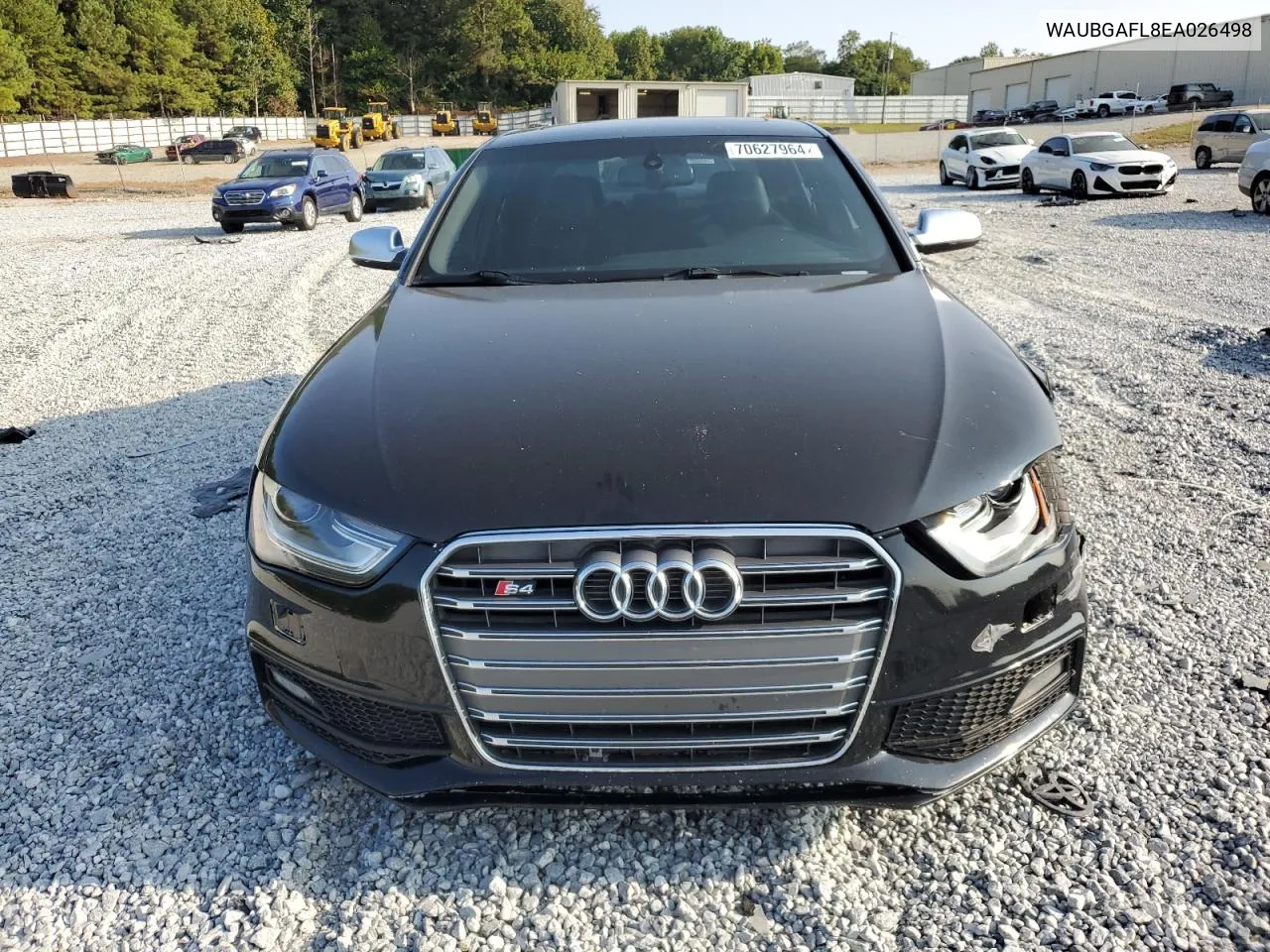 2014 Audi S4 Premium Plus VIN: WAUBGAFL8EA026498 Lot: 70627964