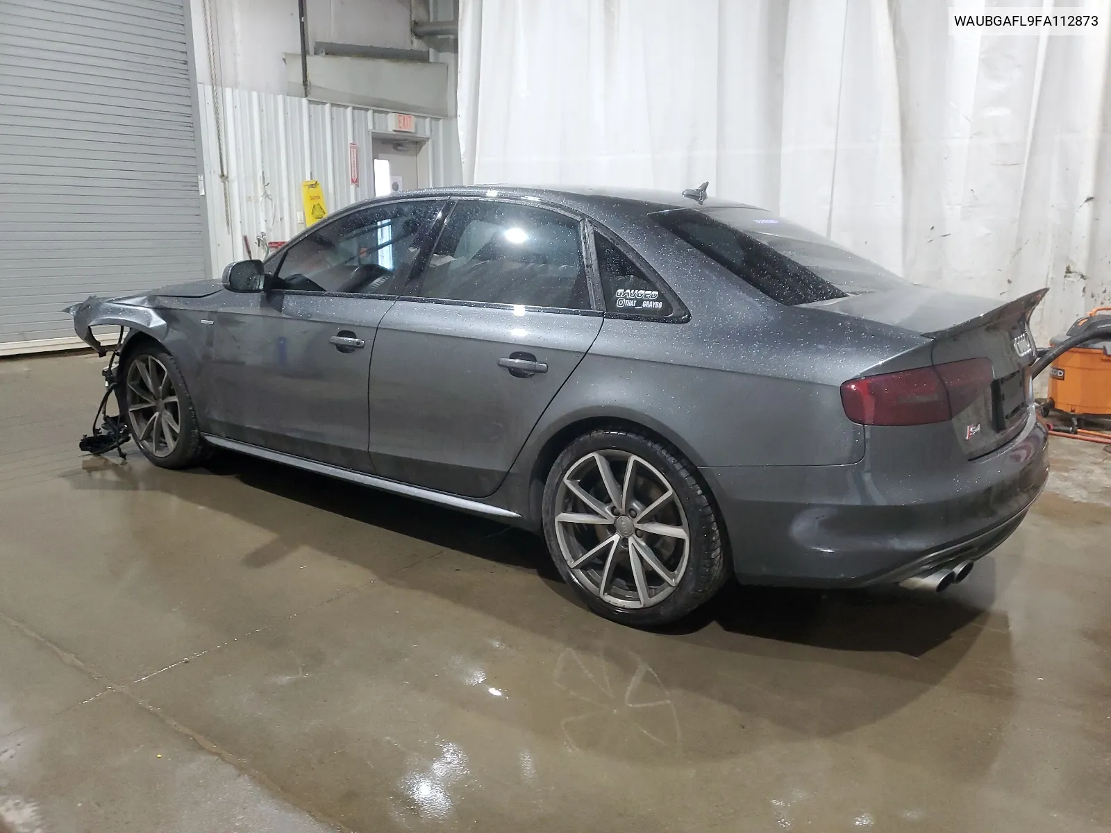 2015 Audi S4 Premium Plus VIN: WAUBGAFL9FA112873 Lot: 54736944