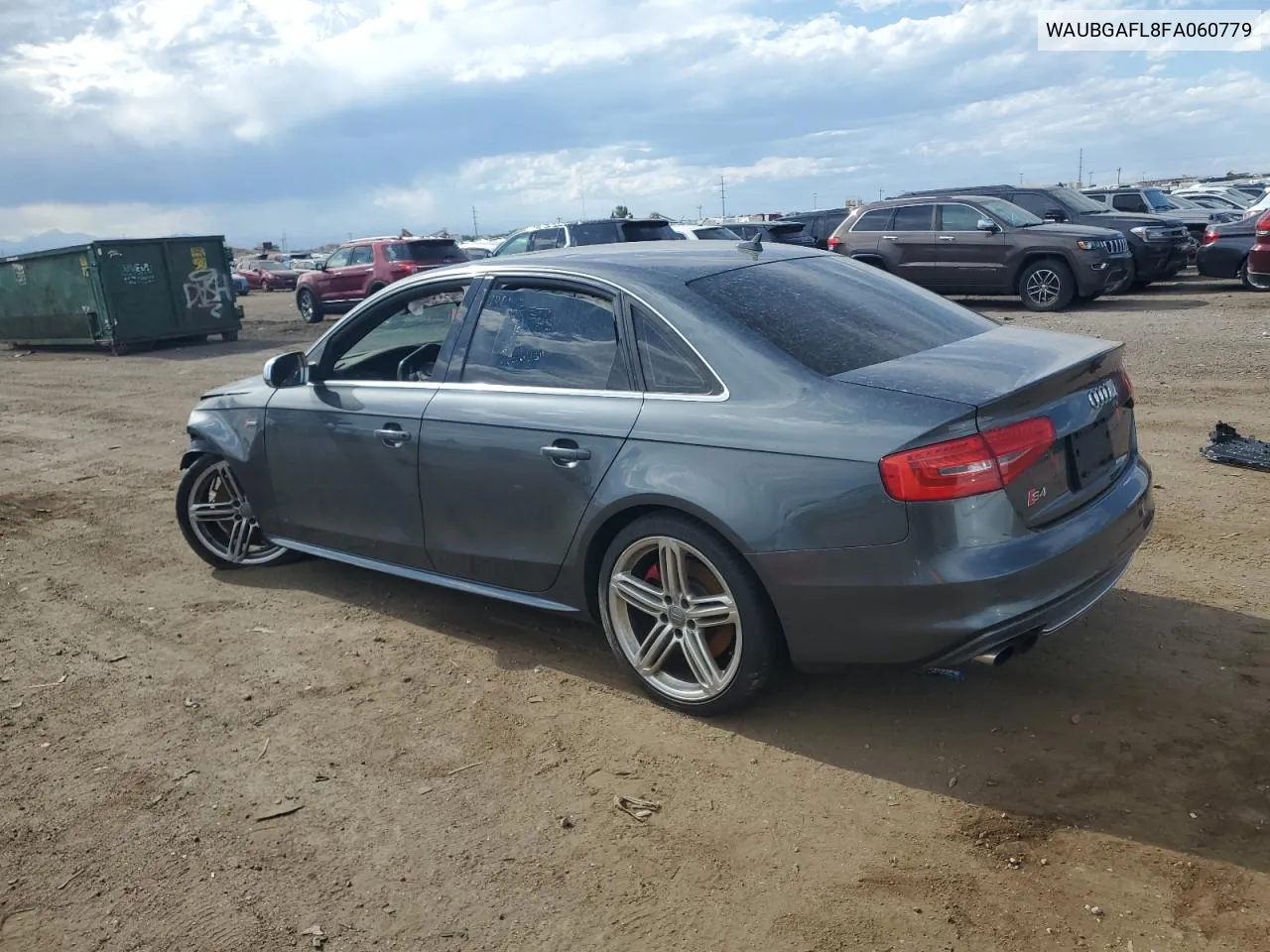 2015 Audi S4 Premium Plus VIN: WAUBGAFL8FA060779 Lot: 59072364