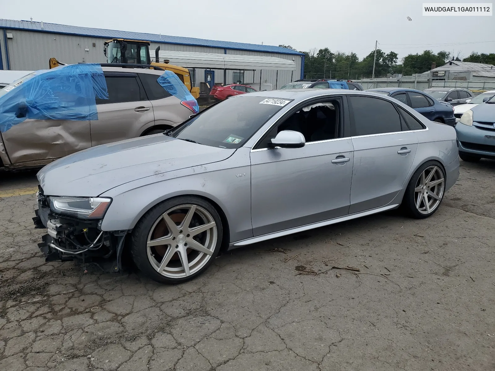 WAUDGAFL1GA011112 2016 Audi S4 Premium Plus