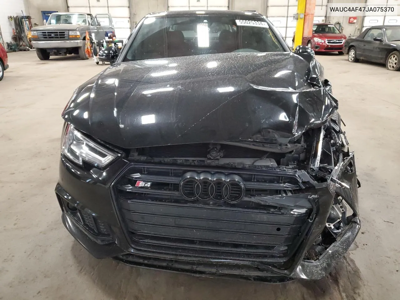 2018 Audi S4 Prestige VIN: WAUC4AF47JA075370 Lot: 55025334