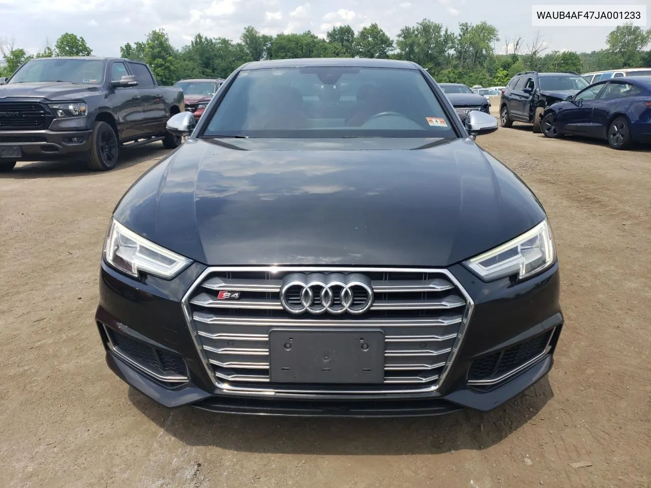 2018 Audi S4 Premium Plus VIN: WAUB4AF47JA001233 Lot: 57432894