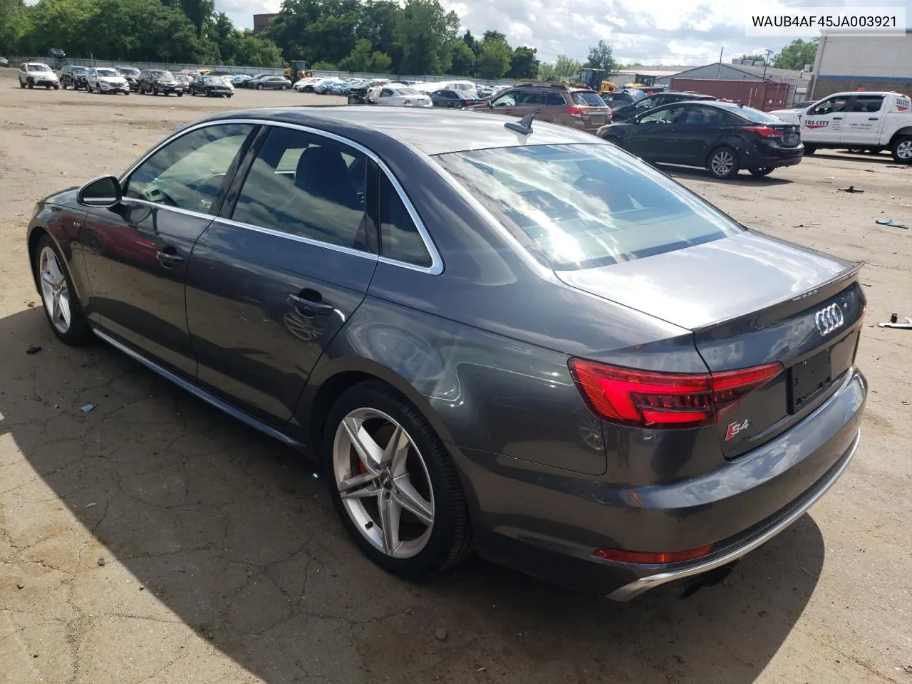 2018 Audi S4 Premium Plus VIN: WAUB4AF45JA003921 Lot: 60917094