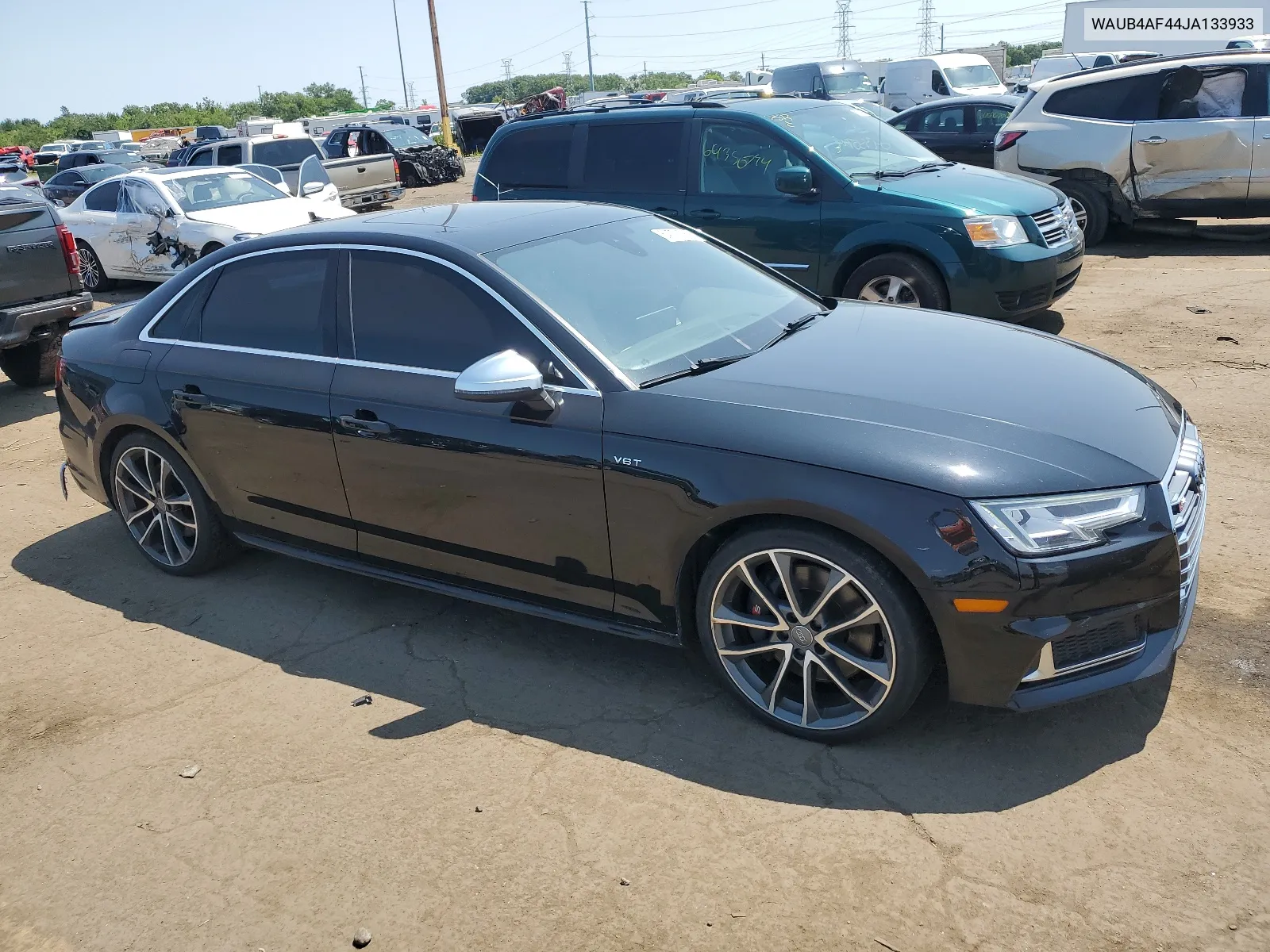 2018 Audi S4 Premium Plus VIN: WAUB4AF44JA133933 Lot: 64771584