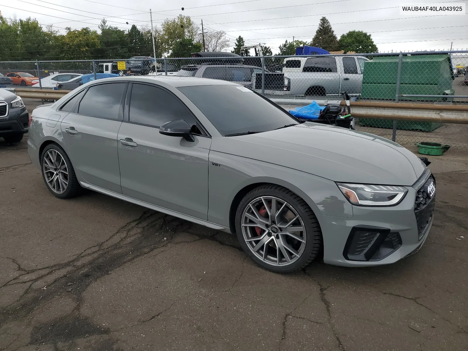 2020 Audi S4 Premium Plus VIN: WAUB4AF40LA043925 Lot: 66007794