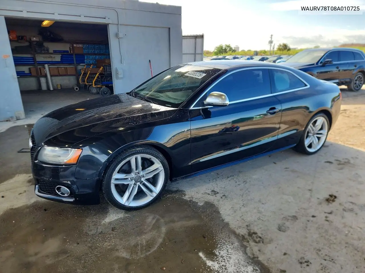 WAURV78T08A010725 2008 Audi S5 Quattro