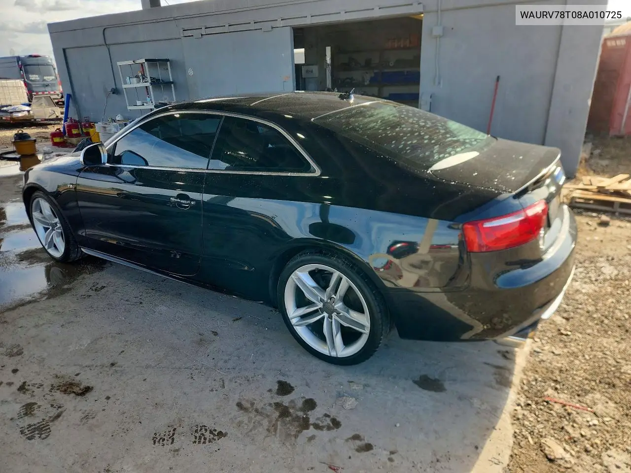 WAURV78T08A010725 2008 Audi S5 Quattro