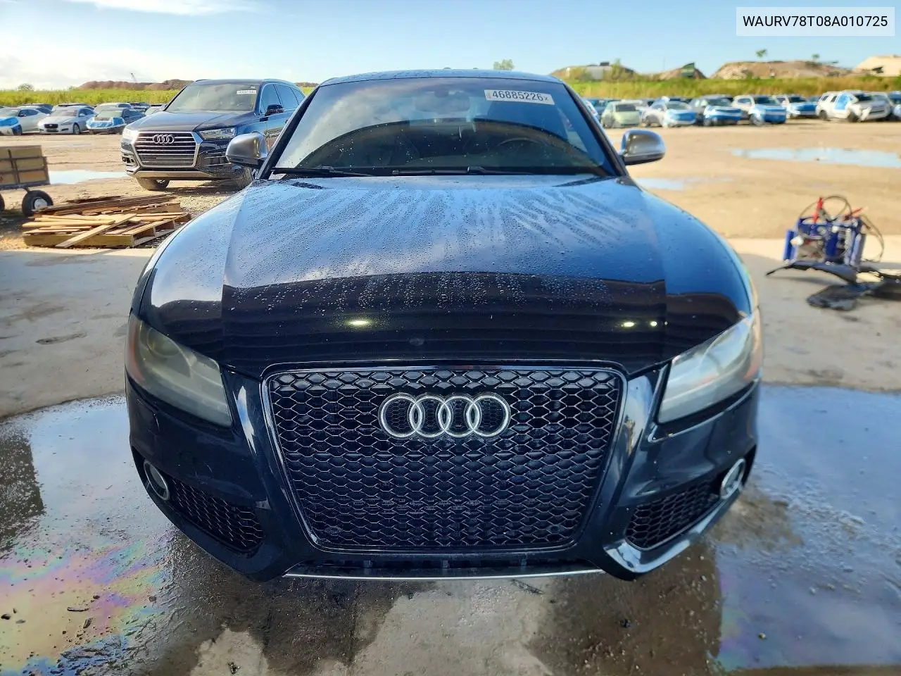 WAURV78T08A010725 2008 Audi S5 Quattro