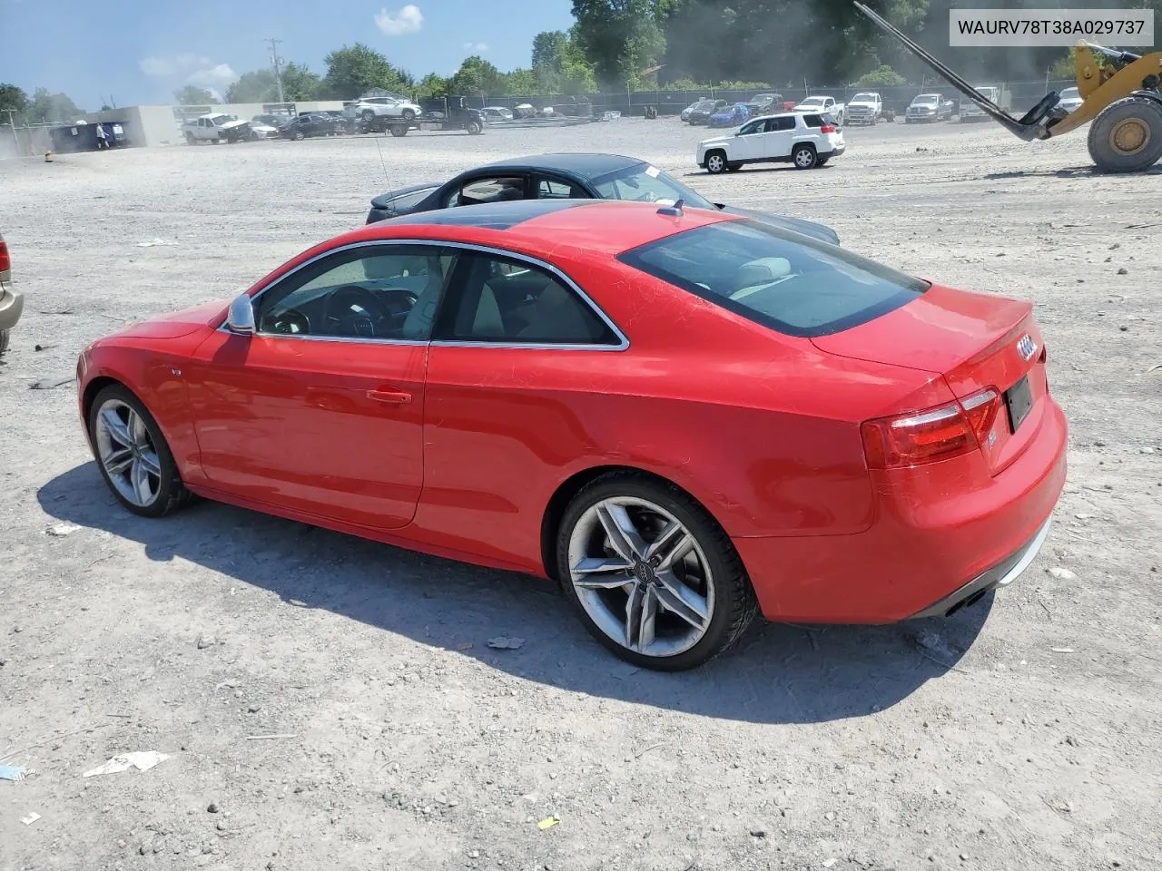 WAURV78T38A029737 2008 Audi S5 Quattro