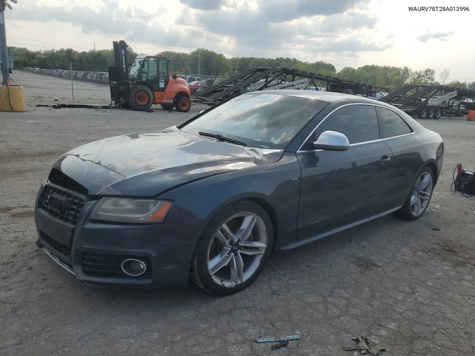 2008 Audi S5 Quattro VIN: WAURV78T28A013996 Lot: 64485884