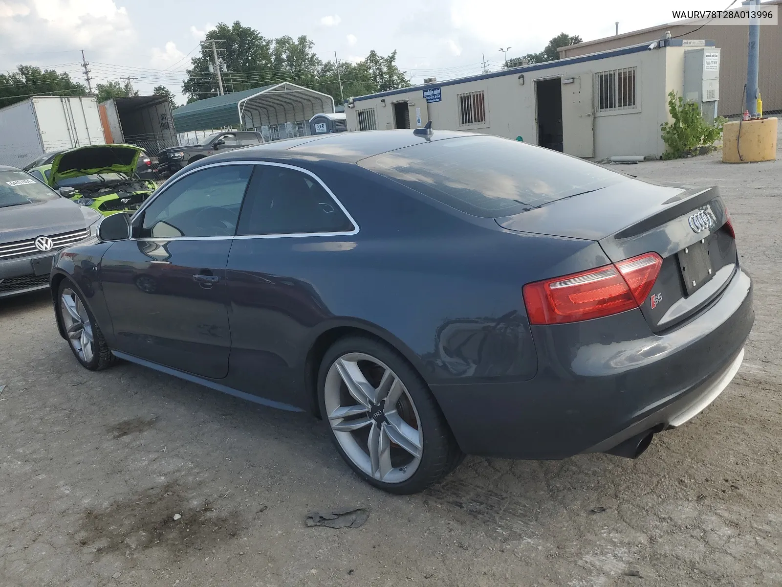 2008 Audi S5 Quattro VIN: WAURV78T28A013996 Lot: 64485884