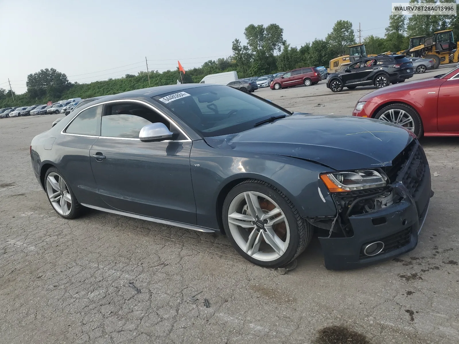 2008 Audi S5 Quattro VIN: WAURV78T28A013996 Lot: 64485884