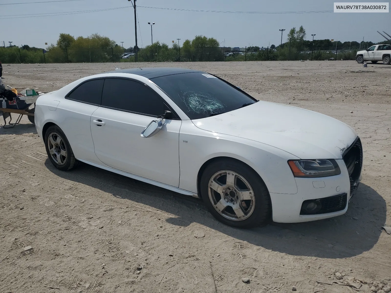 WAURV78T38A030872 2008 Audi S5 Quattro