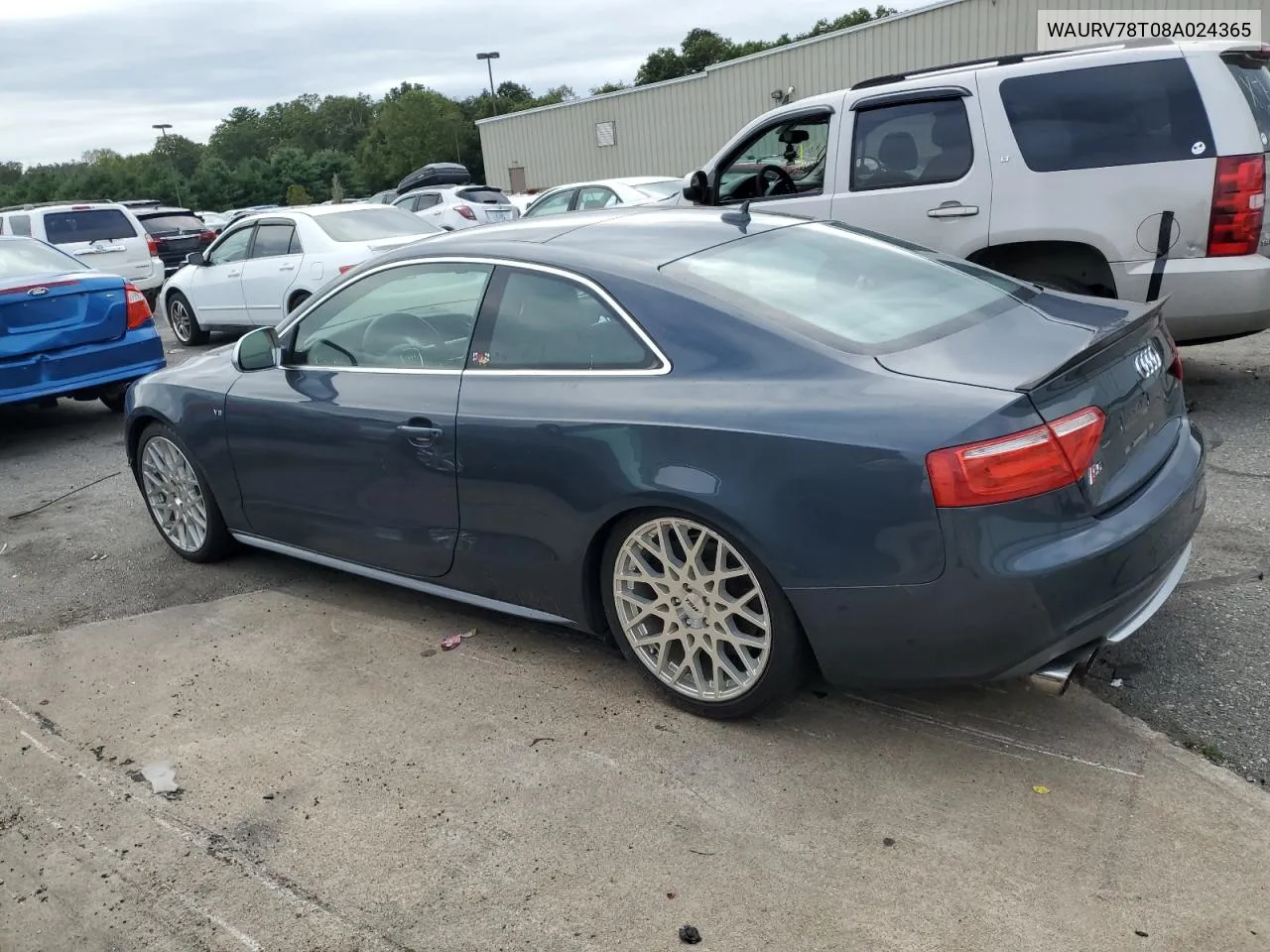 WAURV78T08A024365 2008 Audi S5 Quattro